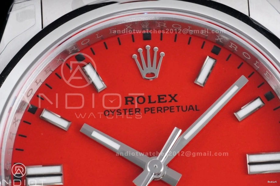 VSF Perpetual Dial V2 DD3230 Red Steel 126000 1:1 Oyster Best 904L 36mm Edition 1123